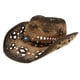 thumbnail image 2 of 1 unid al aire libre protección sol gorra retro borla vaquero vaquera vaquera verano sombrero de paja, 2 of 5