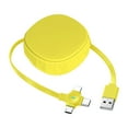 thumbnail image 1 of Portable Phone Charger,3-in-1 Data Cable Retractable Charging Cable Fast Charger for All Devices Phone Use, 1 of 1