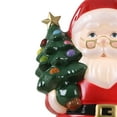 thumbnail image 4 of Mr. Christmas 24 In. Lit Santa Blow Mold, Festive, White, 1, 4 of 9