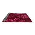 thumbnail image 2 of Ahgly Company Indoor Square Oriental Pink Industrial Area Rugs, 3' Square, 2 of 4