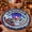 #1, variant on Christmas 3D Optical Illusion Rug, Round Non Slip Mat for Home Decor, Funny Santa Claus Rug, 3D Effect Design Floor Mat for Living Room, Entryway & Bedroom Christmas Decor