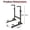 Black + Steel#27, variant on Adjustable Power Tower Dip Station Multi-Function Fitness Training Equipment for Home Gym, Black Steel 330LBS Capacity