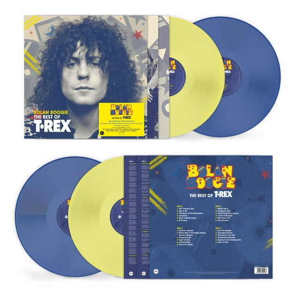 T.Rex Bolan Boogie: The Best of T.Rex (Vinyl Record) 12" Album Coloured Vinyl (Limited Edition)