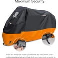 thumbnail image 4 of Funda para moto XYZCTEM, impermeable para todas las estaciones, hasta 108 pulgadas, 4 of 6