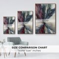 thumbnail image 4 of Untitled Framed Premium Gallery Wrapped Canvas - Ready to Hang - 17 x 25 - Walnut Floating Frame, 4 of 9