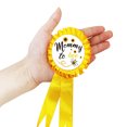 thumbnail image 3 of 1Set Ribbon Brooches, with Iron Findings, Bees Pattern, 195mm, 2pcs/set, 3 of 6