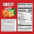 thumbnail image 3 of Cheez-It DUOZ Sharp Cheddar and Parmesan Baked Snack Crackers, Lunch Snacks, 12.4 oz, 3 of 10