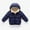 Navy, variant on WOYY Boys Down Coat Solid Winter Hooded Puffer Jacket Thick Warm Outerwear Clothes