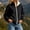 Black, variant on WIZUTIZ Women's Reversible Windbreaker Jacket Zip Up Stand Collar Cuffed Long Sleeve Solid Color Outdoor