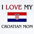 thumbnail image 2 of CafePress - I Love My Croatian Mom Infant Bodysuit - Baby Light Bodysuit, Size Newborn - 24 Months, 2 of 4