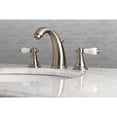 thumbnail image 2 of Kingston Brass KB988APL Widespread Bathroom Faucet, Brushed Nickel, 2 of 5