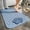 Blue, variant on JingChun Bathtub Mat Non Slip, Shower Foot Scrubber Mat, Long Bath Mat for Tub Non Slip with Suction Cups Drain Holes, Shower Mat with Foot Scrubber, Machine Washable
