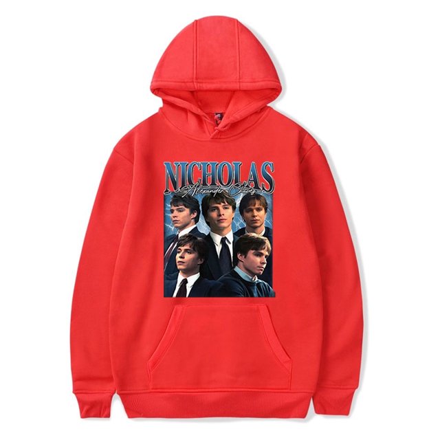Nicholas Chavez Chandail à Capuchon Cosplay Pull Hip Hop Chandail en Molleton Mode Manches Longues Vêtements