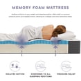 thumbnail image 6 of Modway Aveline 10" Modern Style Memory Foam Twin Mattress in White, 6 of 7
