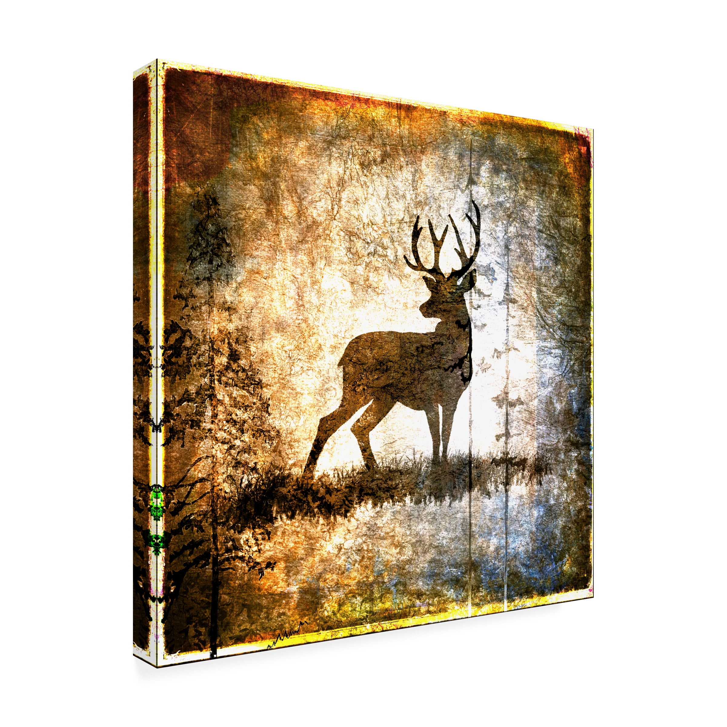 LightBoxJournal 'High Country Deer' Canvas Art