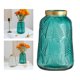 thumbnail image 3 of Jarrón nórdico para arreglos florales decorativos, ideal como centro de mesa para sala de estar u oficina. Verde, 3 of 9