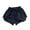 F113 Navy, variant on Likimi Toddler Girls Shorts Elastic Waist Solid Color Loose Fit Breathable Summer Sport Shorts Grey Size 1-2 Years