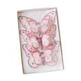 thumbnail image 1 of Adornos navideños de mariposas, mariposas colgantes, adorno de mariposa para guirnalda Rosa 3 piezas, 1 of 9