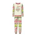 thumbnail image 2 of Family Matching Christmas Pajamas Set, Christmas Printed Long‑Sleeve Sleepwear, Soft Holiday PJs forfor Family Members of All Ages Perfect for Xmas Morning, Eve Photos & Festive Gatherings, 2 of 5