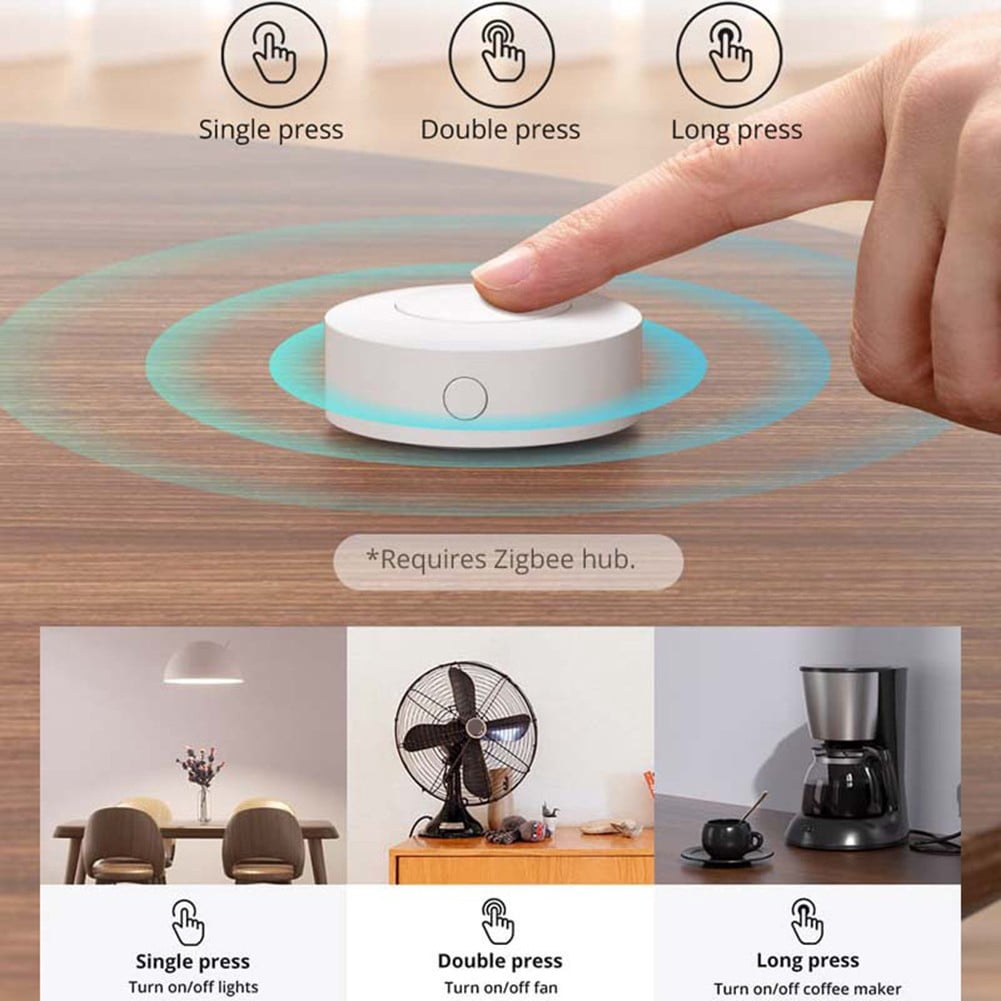 for SONOFF SNZB-01P for Zigbee Wireless Button Scene Switch APP Remote Control