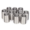 thumbnail image 4 of 10 Piezas De Insertos De Rosca SUS304 M16x1.5 Sujetador De Alambre Reparación De Roscas Adaptador Reductor Kit De Inserción Para aleación De Aluminio De aleación De Zinc Cobre, 4 of 7