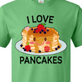 thumbnail image 4 of Inktastic I Love Pancakes with Cute Stack of Pancakes T-Shirt, 4 of 5