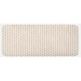 thumbnail image 1 of Orange Kitchen Mat, Little Orange Polka Dots on Blank Backdrop Spotted Tile Pattern Retro Style Print, Plush Decorative Kitchen Mat with Non Slip Backing, 47" X 19", Orange White, by Ambesonne, 1 of 1
