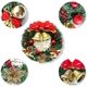 thumbnail image 3 of Guirnalda navideña de 30 cm, guirnalda decorativa para árbol de Navidad, guirnalda navideña, guirnalda artificial para dormitorio, puerta, pared, ventana, escaleras, chimenea, 3 of 5