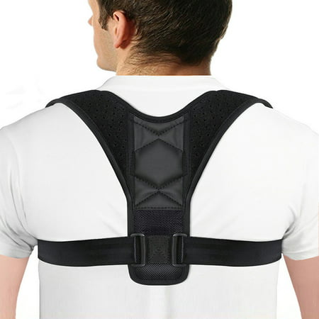 Back Correct Humpback Muscle Spasm Posture Clavicle Corrector Brace Strap