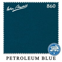 9' Simonis 860 Pool Billiard Table Cloth - Petroleum Blue - AUTHORIZED DEALER