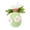 Green, variant on Plyzle Easter Egg Decorations Pink Hanging Ornament Spring Holiday Decoration for Home Garden