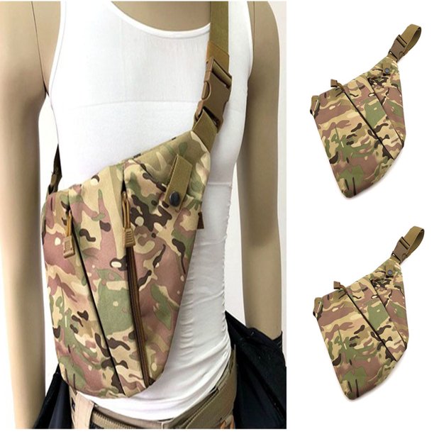Shoulder Sport Sling Outdoor Bag Canvas Chest Body Men Sports Bag