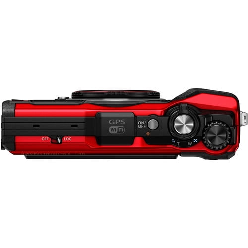 Olympus Tough TG-6 Digital Camera (Red) V104210RU000 + 64GB + Filter Kit  Bundle