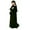 Army Green, variant on Kids Prayer Dress Muslim Clothes for Girls Long Sleeve Abaya Maxi Islamic Kaftan Jilbab Loose Long Robe (without Head Scarf )