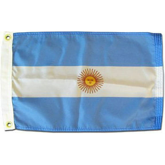 Argentina - 12"X18" Nylon Flag (State)