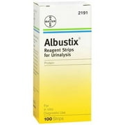 Siemens 21191 Albustix Urine Reagent Strip - 100 per Box