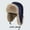 Navy blue, variant on Winter Men and Women Warm Ear Protector Head Cap Outdoor Thick Windproof Warm Cap Retro Pilot Locomotive Warm Cap