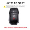 thumbnail image 2 of High quality New car key case shell Full cover For Toyota Crown Highlander new Camry RAV4 Carola Leling Prado 2020 Accessories, 2 of 14