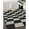 thumbnail image 3 of Ahgly Company Machine Washable Indoor Rectangle Transitional Midnight Gray Area Rugs, 4' x 6', 3 of 7