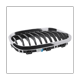 thumbnail image 5 of Parrillas de Carreras Deportivas de para Capó Delantero Cromado para Coche para Serie 1 F20 2015-2019 118I 120I 125I M140I, 5 of 5
