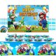 thumbnail image 2 of Mario Party Supplies 72 PSC Mario Decoraciones de fiesta de cumpleaños Incluye mantel, pan RUIJIA RUIJIA, 2 of 2