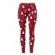 thumbnail image 3 of Gibobby Leggings deportivos mujer Leggings estampados cómodos informales para mujer Pantalones largos de yoga(Rojo,XG), 3 of 5