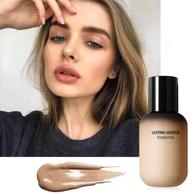 WIFKLSIIPG 40ml Brighten Highlighting Oil Control Concealer Facial Concealer Color Changing Foundation