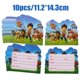 thumbnail image 3 of Decoración para fiesta de cumpleaños de Paw Patrol, vajilla de papel roja de Paw Patrol, vasos, platos y servilletas, kit de globos, juego de suministros para feliz cumpleaños, 3 of 5