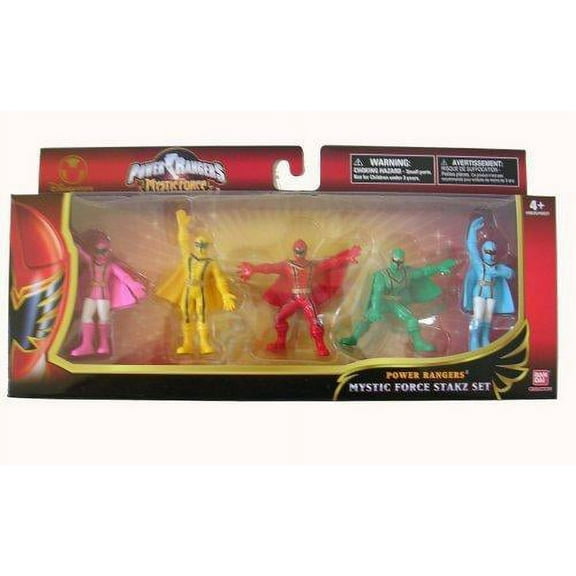 Power Rangers Mystic Force Stakz Set PVC Figures