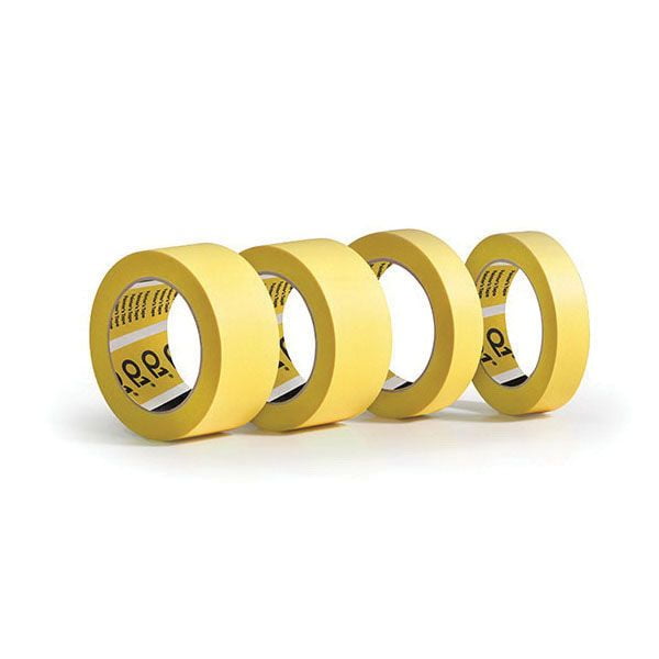 Q1® MTQ148 Premium Masking Tape, 55 m x 48 mm, 125 um THK, 20/case, Sun Yellow