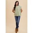thumbnail image 3 of Annie Wear Distressed Raw Hem Straight Leg Cropped Jeans, 3 of 4