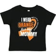 thumbnail image 3 of Inktastic I Wear Orange for My Mommy Multiple Sclerosis Awareness Boys or Girls Toddler T-Shirt, 3 of 5