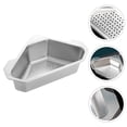 thumbnail image 4 of Cesta de almacenamiento esquinera triangular de acero inoxidable para fregadero de cocina., 4 of 7