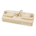 thumbnail image 3 of Juguete De Forrajeo De Enriquecimiento De Madera Para Masticar Juguetes Interactivos Para Jerbo Conejo Estilo D SM SunniMix Juguetes de forrajeo de madera, 3 of 8